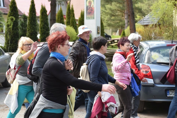 Pielgrzymka do Matki Bożej Dobrej Rady - U celu