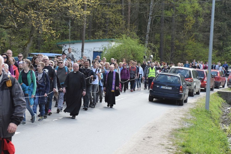 Pielgrzymka do Matki Bożej Dobrej Rady - U celu