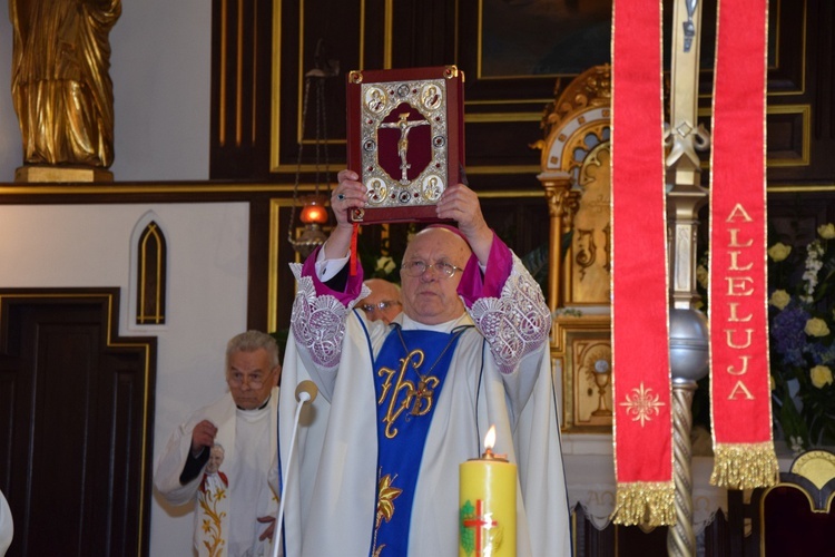 Powitanie ikony MB Częstochowskiej w Strzelcach