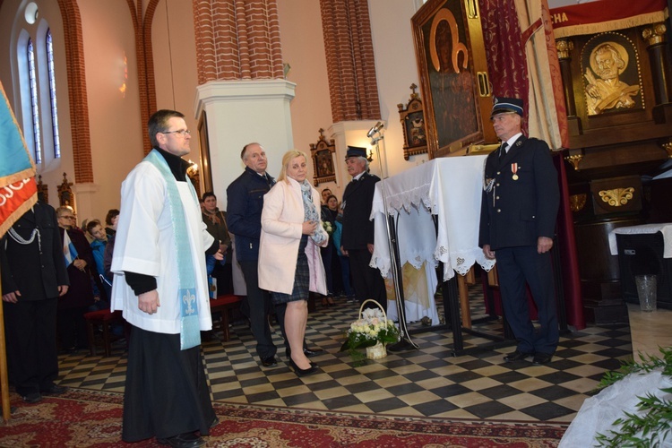 Powitanie ikony MB Częstochowskiej w Strzelcach