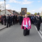 Powitanie ikony MB Częstochowskiej w Strzelcach