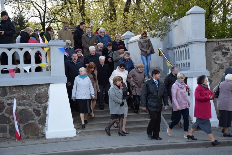 Powitanie ikony MB Częstochowskiej w Strzelcach