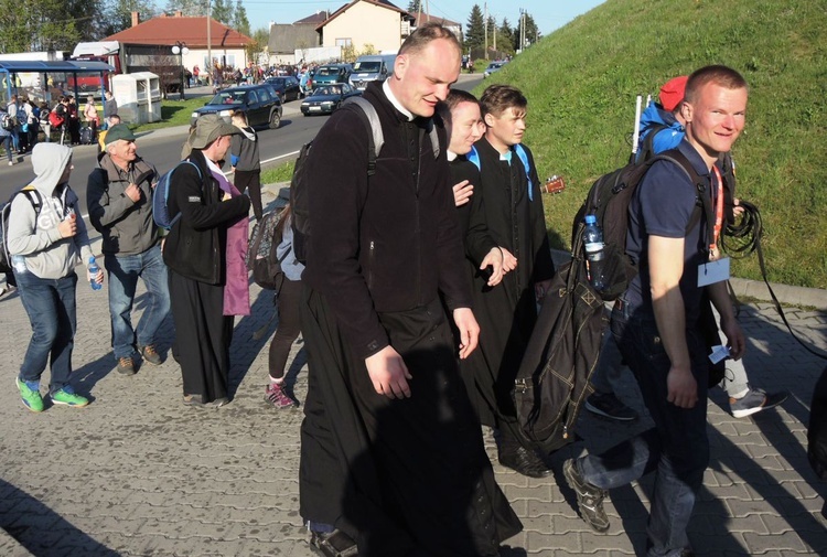 Powitanie pielgrzymów w Wysokiej 2017