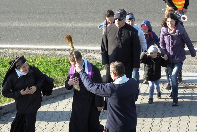 Powitanie pielgrzymów w Wysokiej 2017