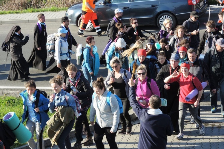 Powitanie pielgrzymów w Wysokiej 2017