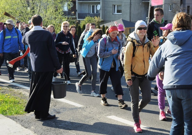 Powitanie pielgrzymów w Wysokiej 2017