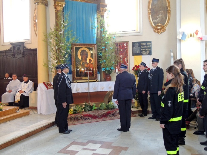 Powitanie ikony MB Częstochowskiej w Mnichu