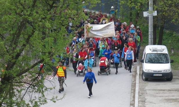 Pielgrzymi w Centrum Jana Pawła II