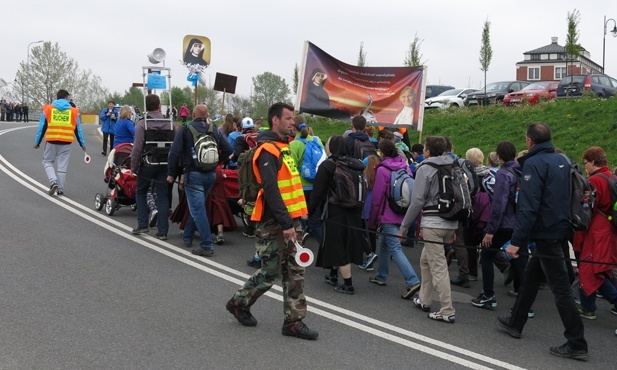 Pielgrzymi w Centrum Jana Pawła II