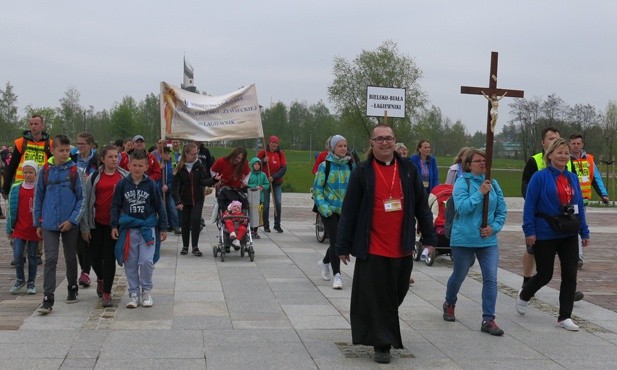 Pielgrzymi w Centrum Jana Pawła II