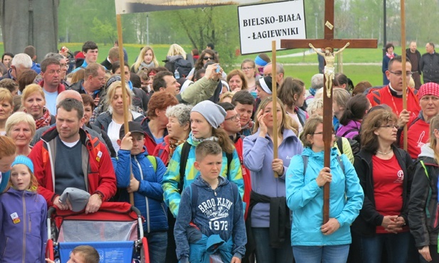 Pielgrzymi w Centrum Jana Pawła II