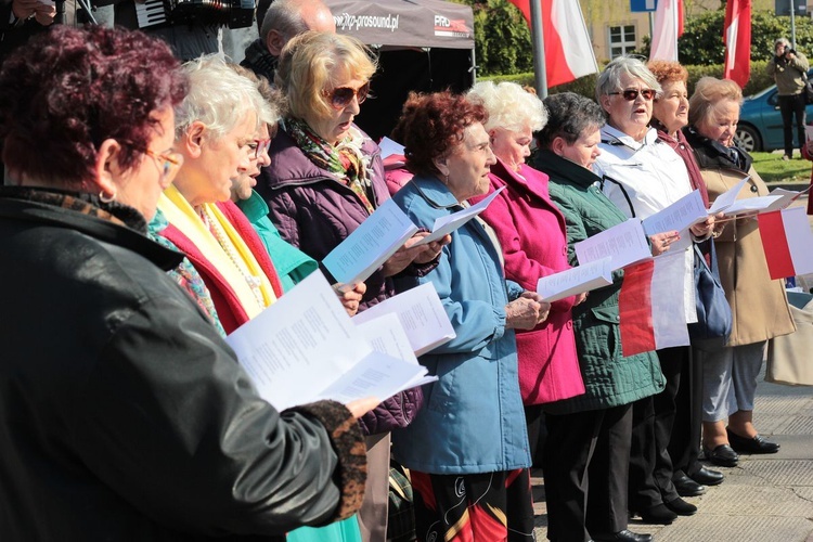 Koszalińskie śpiewanie pieśni patriotycznych