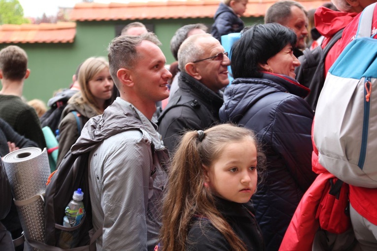 Pielgrzymi u św. Faustyny 2017