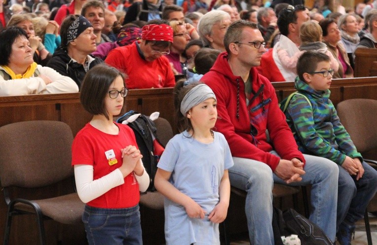 Pielgrzymi w Centrum Jana Pawła II 2017 (2)