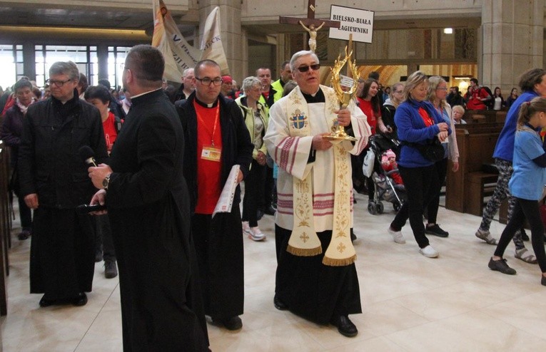 Pielgrzymi w Centrum Jana Pawła II 2017 (2)