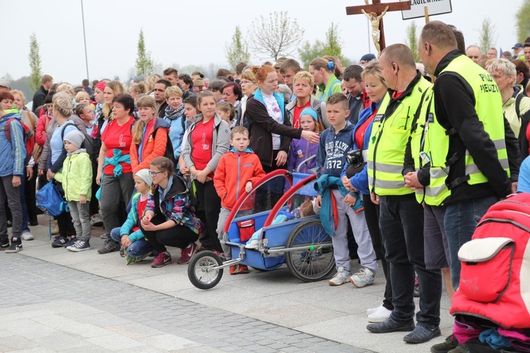 Pielgrzymi w Centrum Jana Pawła II 2017 (2)