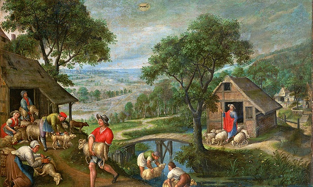 Marten van Valckenborch
Chrystus Dobry Pasterz
olej na płótnie, 1580–1590
Kunsthistorisches Museum Wiedeń