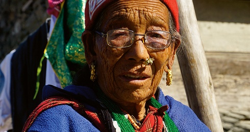 Kobieta z plemienia Tamangów.