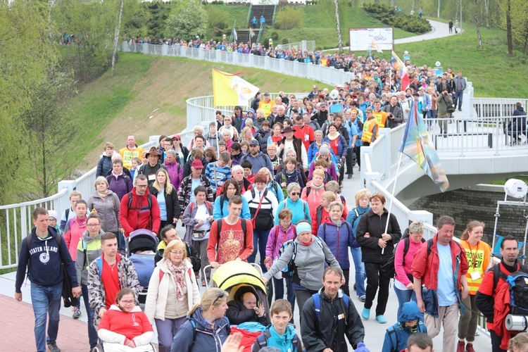 Msza św. na zakończenie 5. pielgrzymki diecezjalnej do Łagiewnik