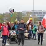 5. pielgrzymka diecezjalna z Hałcnowa wkracza do Łagiewnik