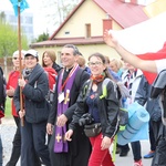 5. pielgrzymka diecezjalna z Hałcnowa wkracza do Łagiewnik