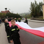 Święty Florian stanął w Ropie