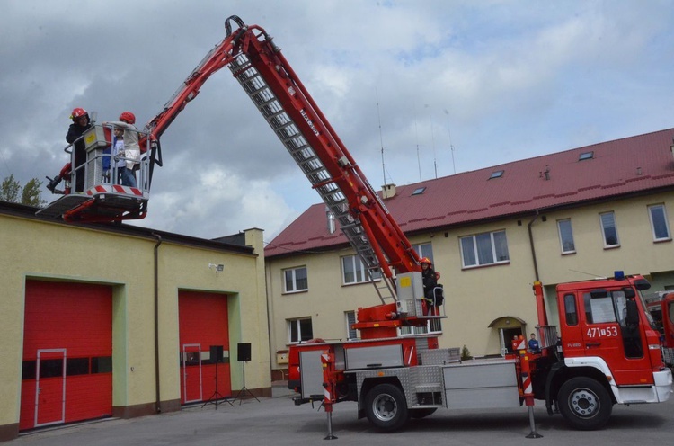 Dzień otwarty u sandomierskich strażaków 