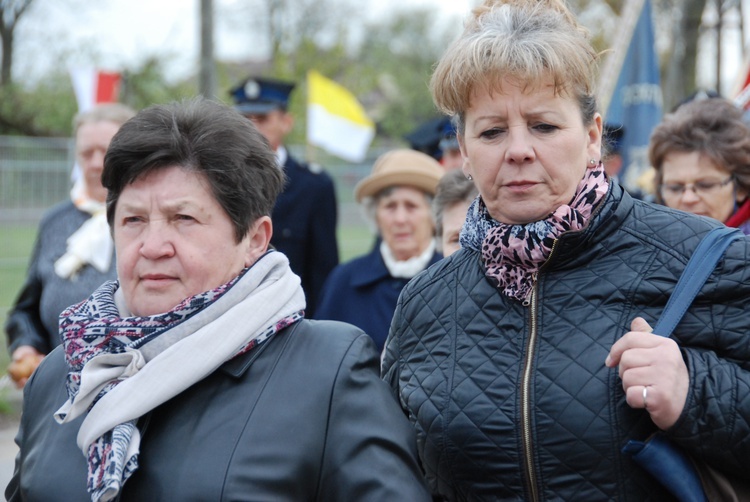 Powitanie ikony MB Częstochowskiej w Nowem