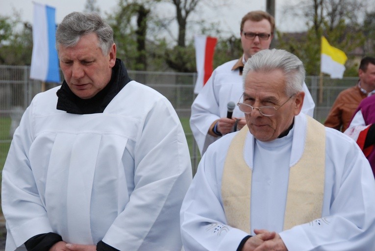 Powitanie ikony MB Częstochowskiej w Nowem