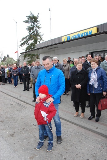 Powitanie ikony MB Częstochowskiej w Nowem