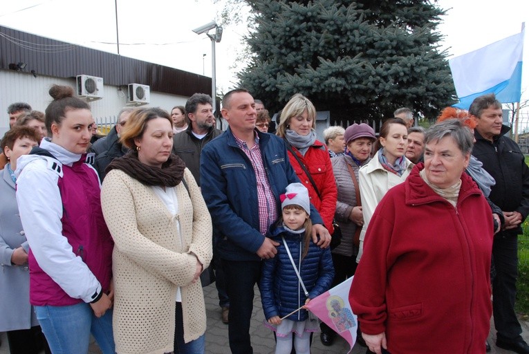 Powitanie ikony MB Częstochowskiej w Nowem