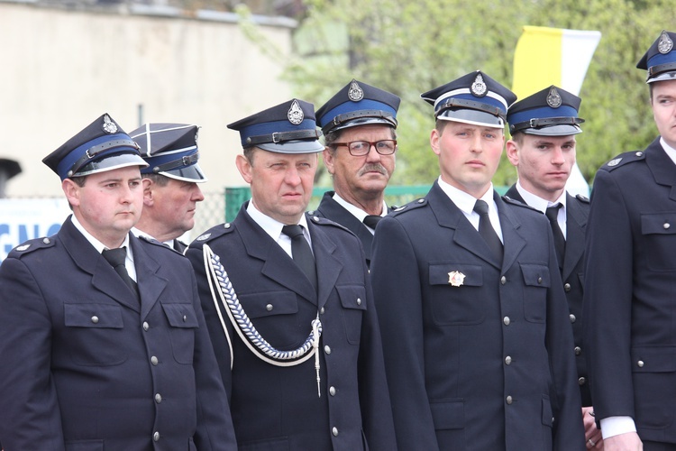 Powitanie ikony MB Częstochowskiej w Nowem