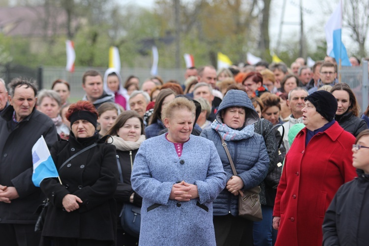 Powitanie ikony MB Częstochowskiej w Nowem