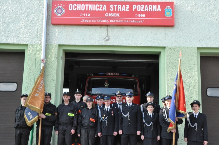 Strażacy świętują Floriana w Cisku