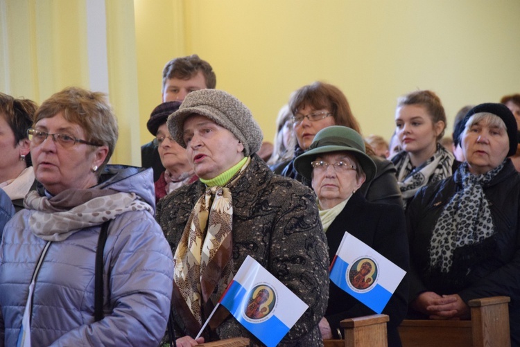 Powitanie ikony MB Częstochowskiej w Miłonicach