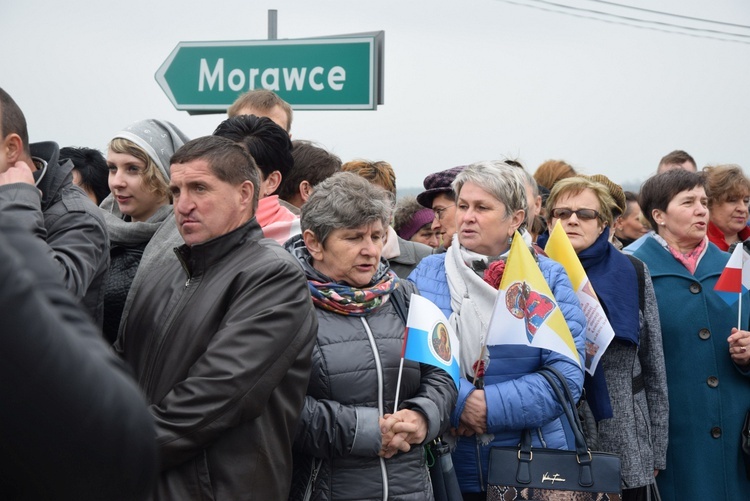 Powitanie ikony MB Częstochowskiej w Miłonicach