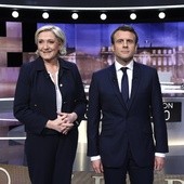 W ostatnim dniu kampanii Le Pen i Macron odwiedzili katedry