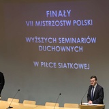 Rozgrywki kleryków w siatkówce