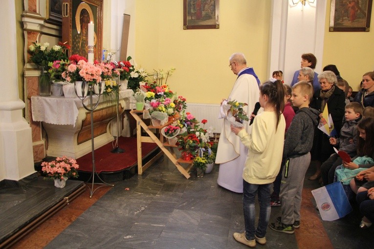 Powitanie ikony MB Częstochowskiej w Krośniewicach