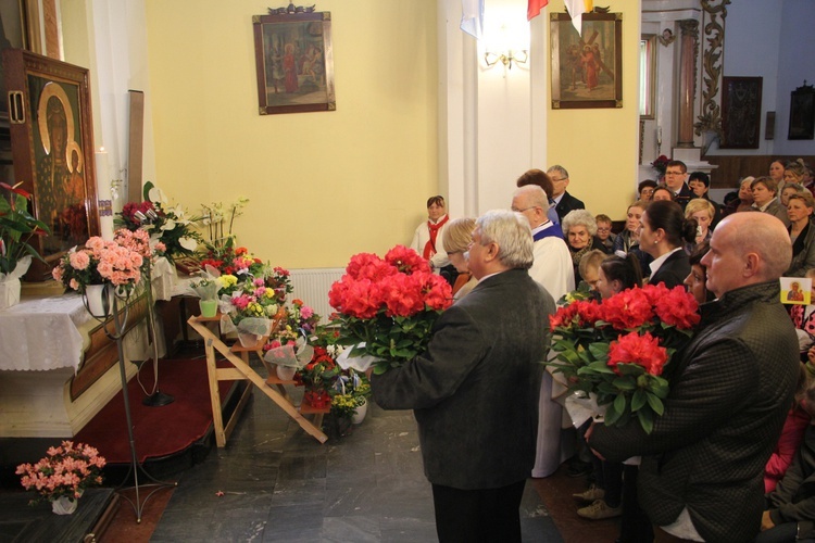 Powitanie ikony MB Częstochowskiej w Krośniewicach