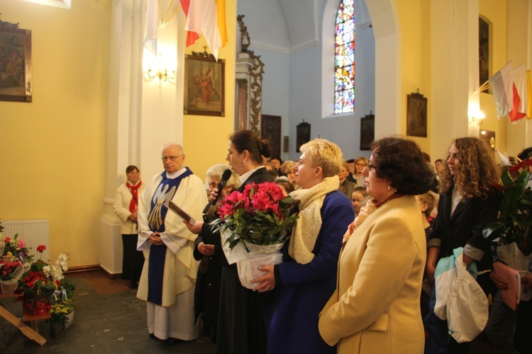 Powitanie ikony MB Częstochowskiej w Krośniewicach