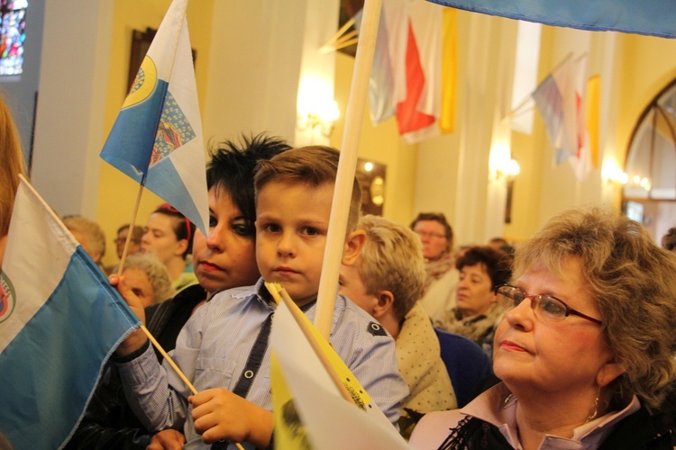 Powitanie ikony MB Częstochowskiej w Krośniewicach