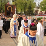 Powitanie ikony MB Częstochowskiej w Krośniewicach