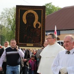 Powitanie ikony MB Częstochowskiej w Krośniewicach