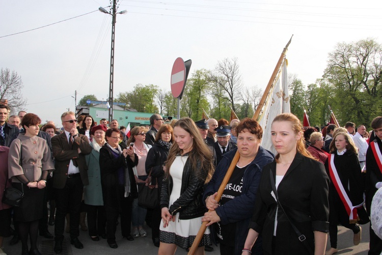 Powitanie ikony MB Częstochowskiej w Krośniewicach