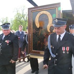 Powitanie ikony MB Częstochowskiej w Krośniewicach