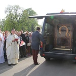 Powitanie ikony MB Częstochowskiej w Krośniewicach