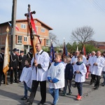 Powitanie ikony MB Częstochowskiej w Krośniewicach