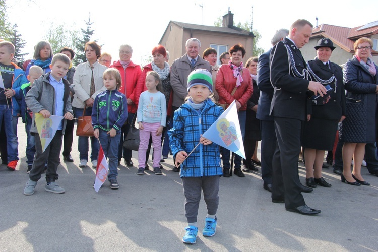 Powitanie ikony MB Częstochowskiej w Krośniewicach