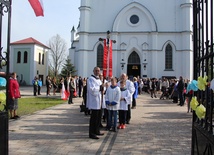 Powitanie ikony MB Częstochowskiej w Krośniewicach